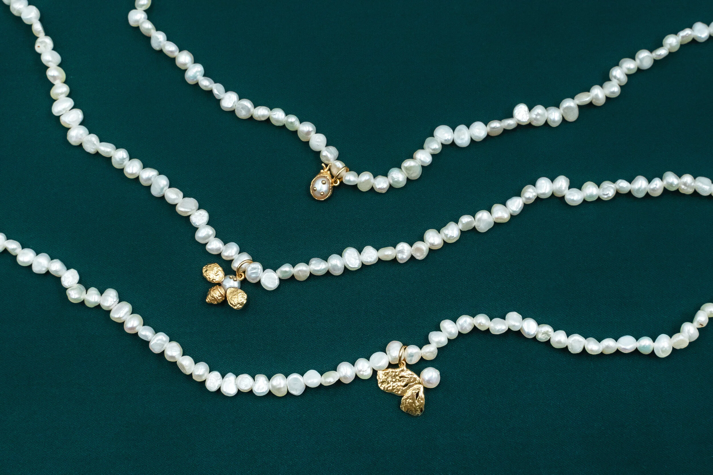 Imaginative Pearl Necklace — Moon Tree